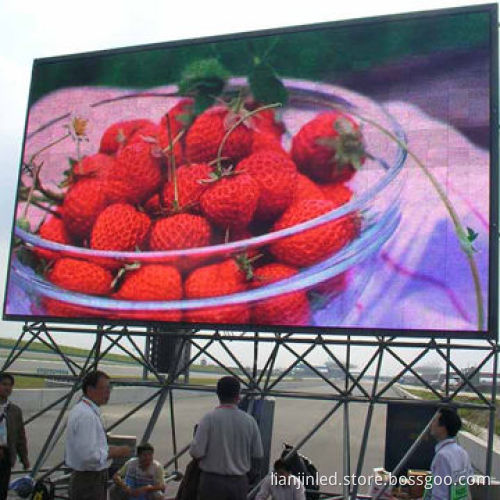LED Display Screen Sign with 60 to 85Hz Frame Frequency and 480Hz at Least Refresh Rate